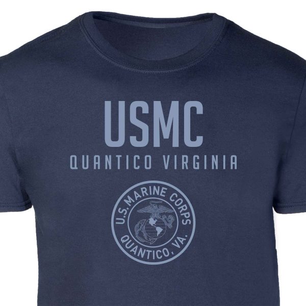 Quantico Virginia Tonal Patch Graphic T-shirt Online