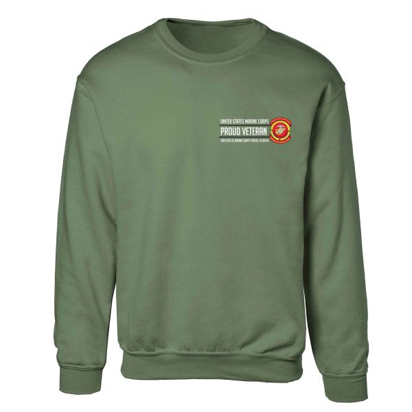 2nd FSSG US Marine Corps Proud Veteran Sweatshirt Online now - Image 4