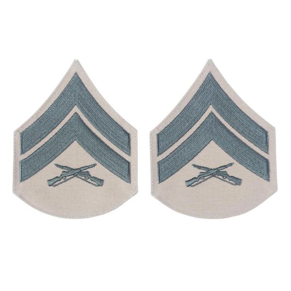Green on Khaki Female Chevrons Hot on Sale - Image 4
