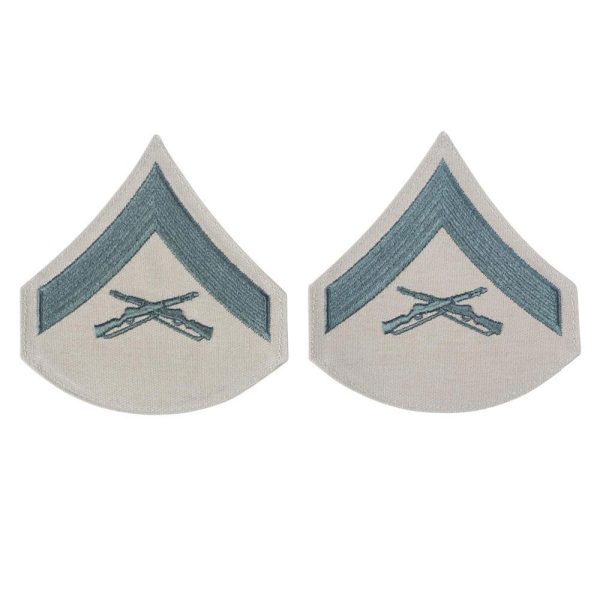 Green on Khaki Female Chevrons Hot on Sale - Image 3
