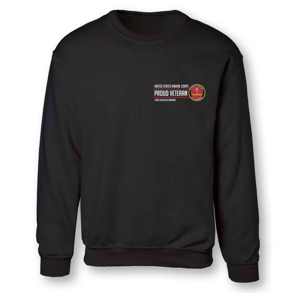 Force Recon US Marines Proud Veteran Sweatshirt For Cheap
