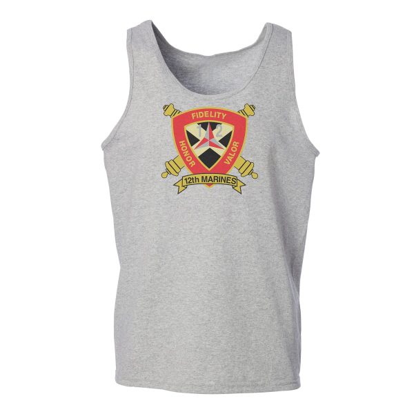 12th Marines Regimental Tank Top For Cheap - Image 2