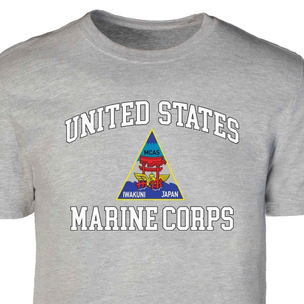MCAS Iwakuni USMC Patch Graphic T-shirt Online Sale