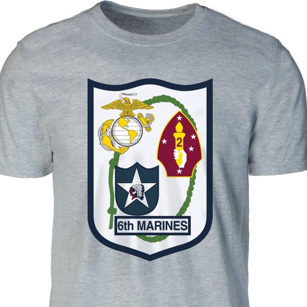 6th Marines Regimental T-shirt Online Hot Sale - Image 2
