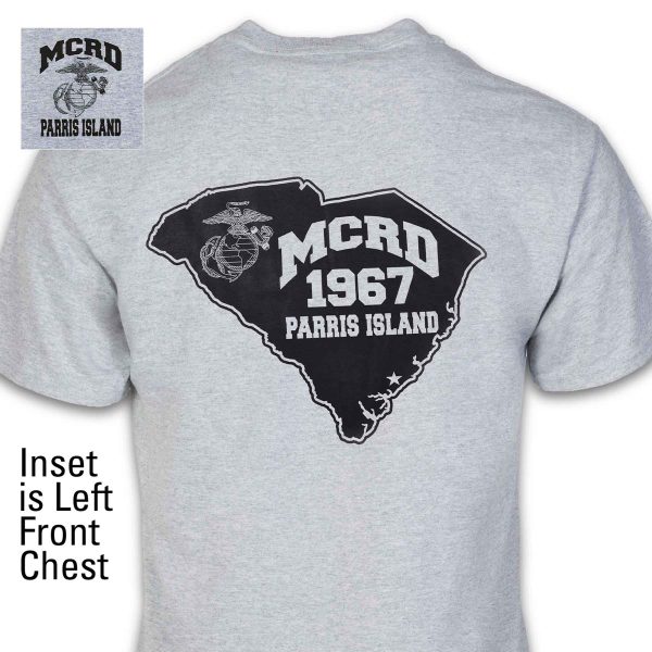 MCRD Location Year State T-Shirt For Sale