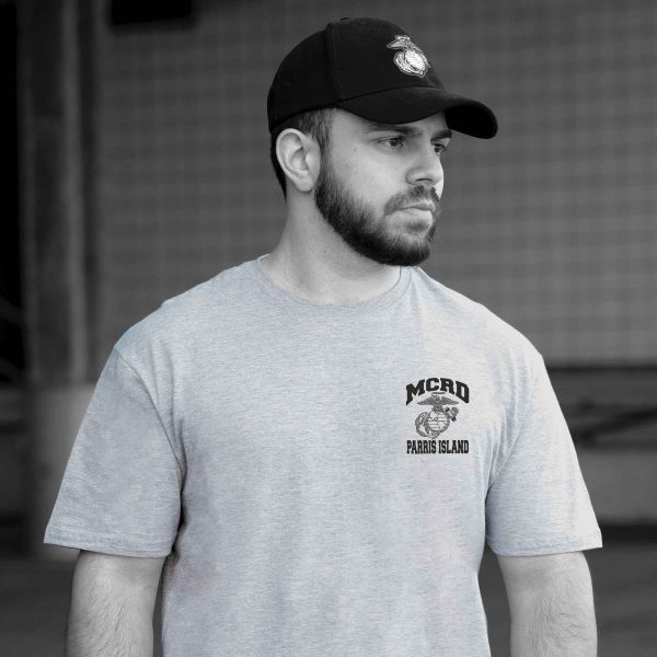 MCRD Location Year State T-Shirt For Sale - Image 2