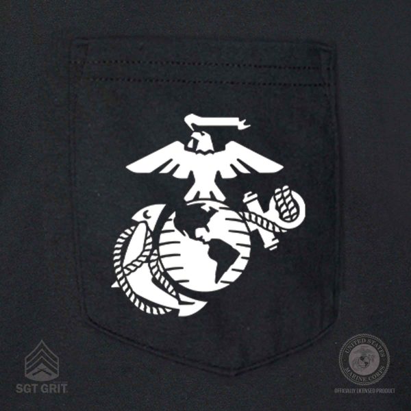 Devil Dog Back With Front Pocket T-shirt Supply - Image 3
