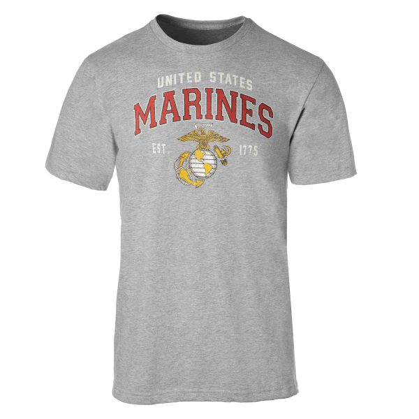 Vintage Marine Corps Letters T-shirt Online - Image 4