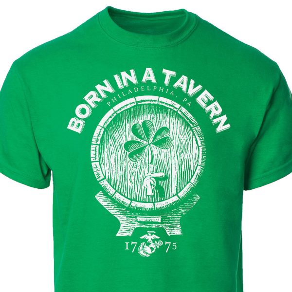 Born In A Tavern Shamrock T-shirt Supply