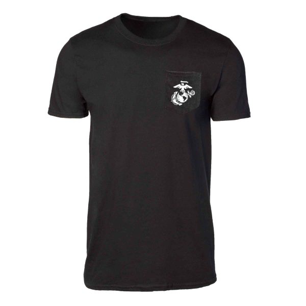 Devil Dog Back With Front Pocket T-shirt Supply - Image 4