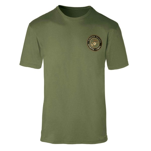 USMC Camo Flag T-shirt Discount - Image 4
