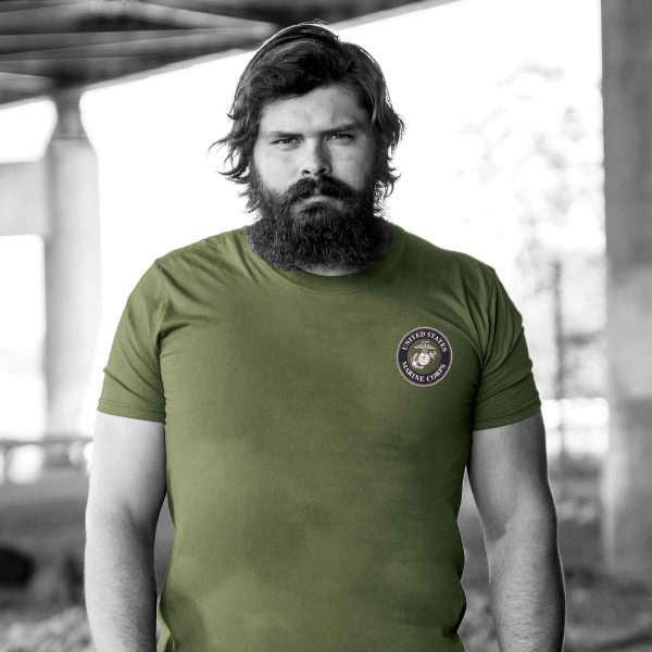 Semper Fidelis Camo T-shirt Hot on Sale - Image 2