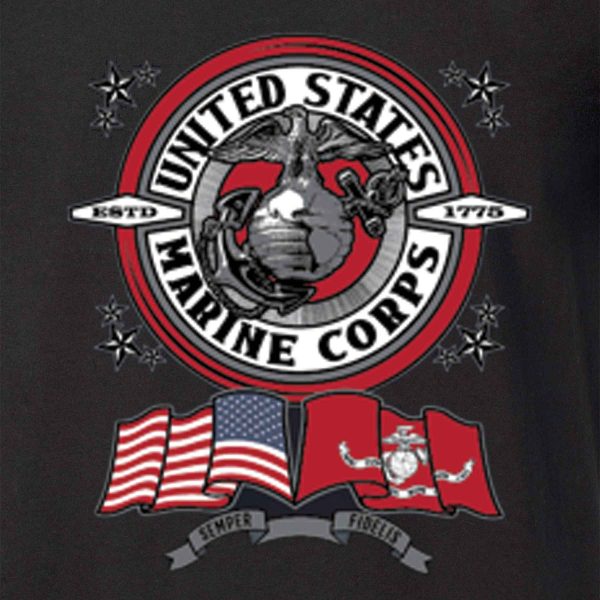 USMC Obey T-shirt Online - Image 3