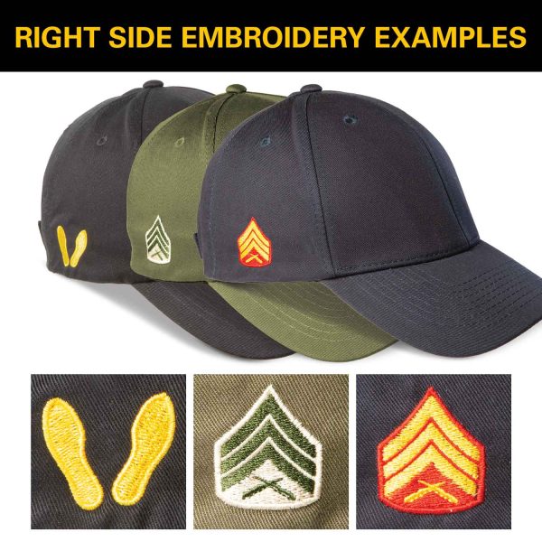 Oohrah Hat- White and Red For Cheap - Image 3