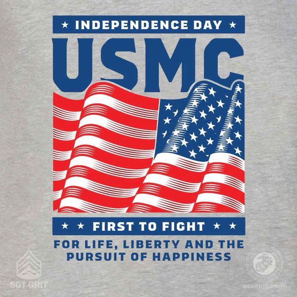 Independence Day First To Fight T-shirt Online Sale - Image 3