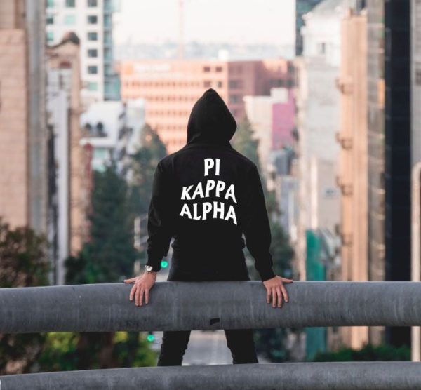 Pi Kappa Alpha Social Hooded Sweatshirt Online now - Image 4