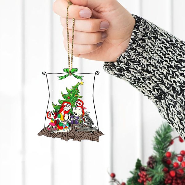 Personalized Gift For Family Ornament, Horror Midnight Christmas 03QHDT251124 Discount - Image 4